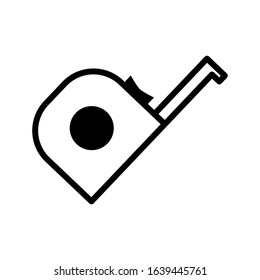 Measuring icon vector sign and symbol on trendy design