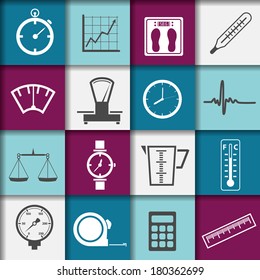 measuring icons