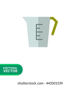 Measuring jar icon
