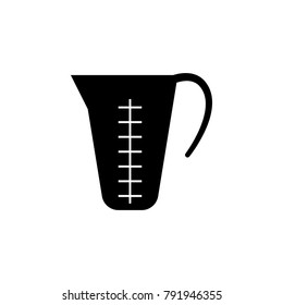 measuring jug icon. Elements of kitchen tools icon. Premium quality graphic design. Signs, outline symbols collection icon for websites, web design, mobile app, info graphic on white background