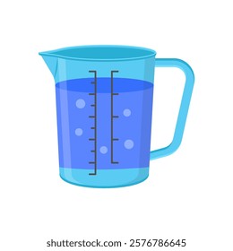 Measuring Jug, Kitchen Vector Illustration Isolated