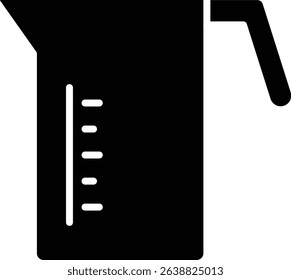 Measuring Jug vector icon. Can be used for printing, mobile and web applications.