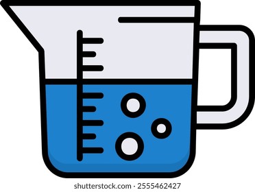 Measuring jug Vector Icon Design Symbol