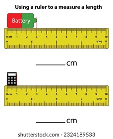 Measure scale markup for rulers length mass speed Vector Image