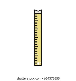 measuring meter to size the body