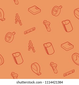 Measuring outline isometric pattern
