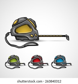 Measuring roulette set
