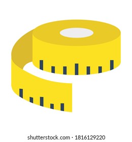 
Measuring, ruler, tape ruler, tool fully editable vector icon
