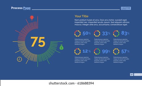 Measuring Scale Diagram Slide Template Stock Vector (Royalty Free ...