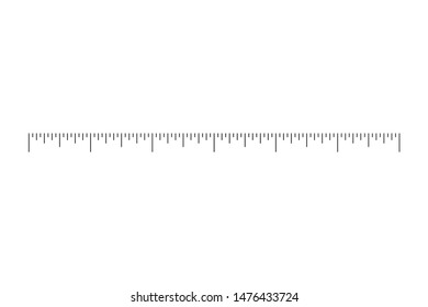 Measuring scale overlay bar for distance or volume measuring tools.