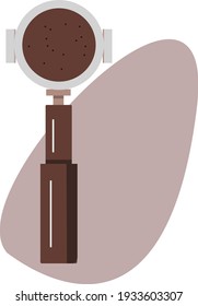 measuring spoon coffee machine icon