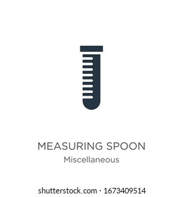 Measuring spoon icon vector. Trendy flat measuring spoon icon from miscellaneous collection isolated on white background. Vector illustration can be used for web and mobile graphic design, logo, eps10
