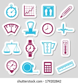 measuring stickers