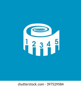 measuring tape button