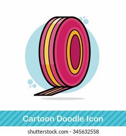 Measuring tape doodle