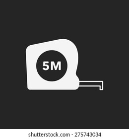 Measuring tape icon