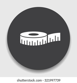 measuring tape  icon