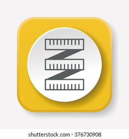 measuring tape icon