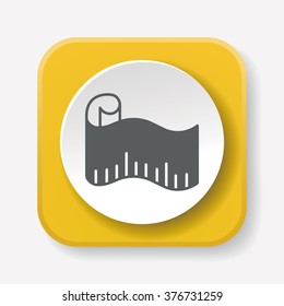 measuring tape icon