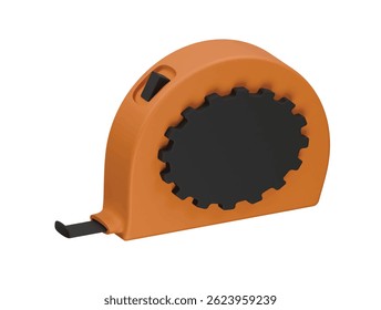  Icono de cinta métrica Ilustración 3D Render

