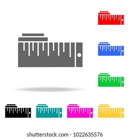 Measuring tape icon. Element of sewing multi colored icons for mobile concept and web apps. Icon for website design and development, app development. Premium icon on white background