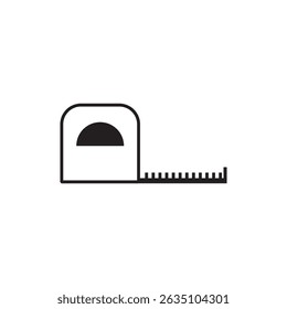 measuring tape icon illustration element design