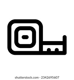 Icono de cinta de medida para su sitio web, móvil, presentación y diseño de logotipo.