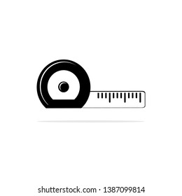 Measuring Tape icon.Vector concept illustration for design.