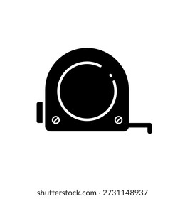  Cinta métrica - icono de línea simple