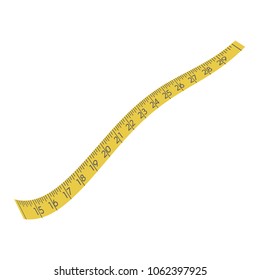 measuring tape for tool roulette vector illustration isolated on white background - Shutterstock ID 1062397925