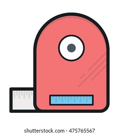 Measuring Tape Vector Icon