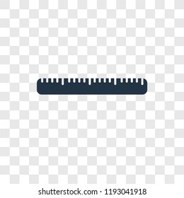 Measuring tape vector icon isolated on transparent background, Measuring tape transparency logo concept