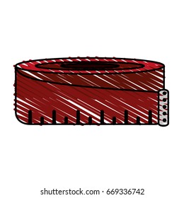 measuring tape vector illustration
