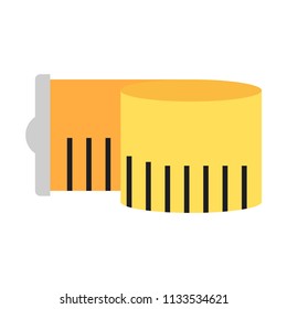 Measuring Tape. Vector illustration. White background. EPS 10.