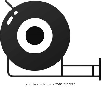 Vector de cinta métrica, Vector industrial.