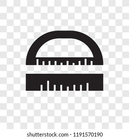 Measuring Tools vector icon isolated on transparent background, Measuring Tools transparency logo concept