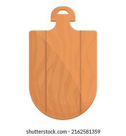Meat board icon cartoon vector. Slice of beefsteak. Barbecue food
