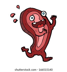 meat cartoon character