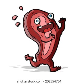 meat cartoon character