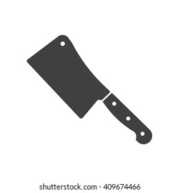 Meat chopper icon Vector Illustration on the white background.