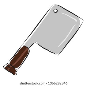 Vector de ilustración del helicóptero de carne sobre fondo blanco