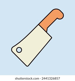 Icono de color del vector del picador de carne. Aparato de cocina. Símbolo gráfico para cocinar diseño de sitio web, logotipo, aplicación, UI
