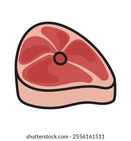 Meat Cut Doodle Illustration - 02