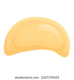Vector de caricatura de icono de bolas de carne. Comida china. Cerdo asiático