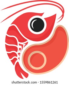 Meat and Fish symbol in Ying Yang shape