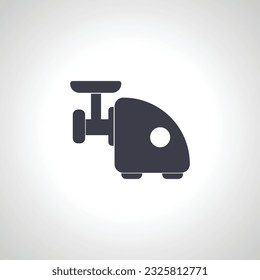 Meat grinder icon. Meat grinder icon.