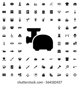 meat grinder icon illustration isolated vector sign symbol