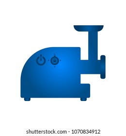 Meat grinder icon vector, electric mincer solid flat icon