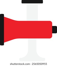 Meat Grinder Kitchen Icon Vector Flat Illustration