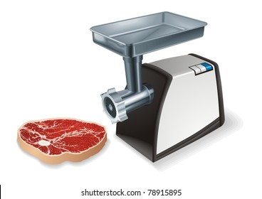 Meat Grinder vector